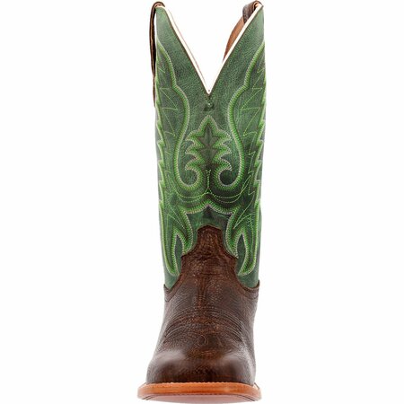 Durango Arena Pro Hickory and Shamrock Green Western Boot, HICKORY/SHAMROCK GREEN, W, Size 12 DDB0412